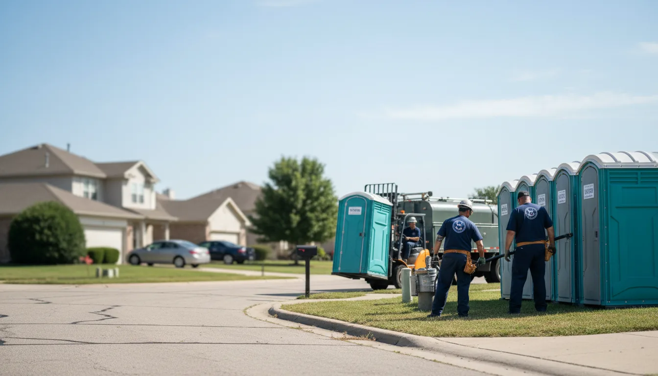 Porta Potty Rental in Peculiar, MO near me